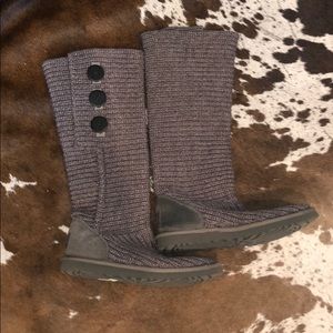 UGG classic cardy gray size 8
